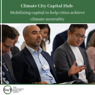 Driving Urban Sustainability: Insights from BwB at the WEF Urban Transition Forum