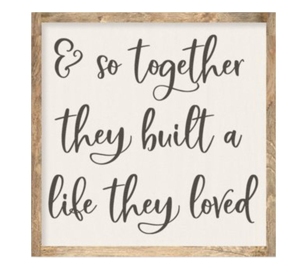 And So Together - $35