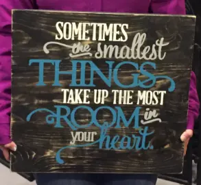 Sometimes The Smallest - $35
