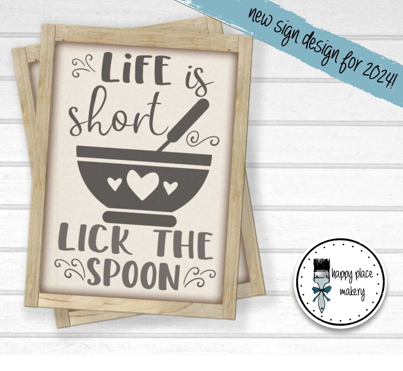 Life Is Short Lick The Spoon