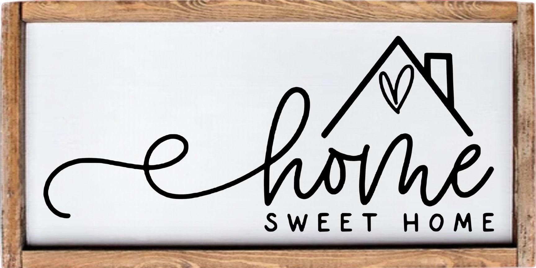 Home Sweet Home w/Heart