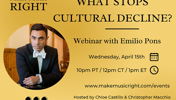 What Stops Cultural Decline? 
