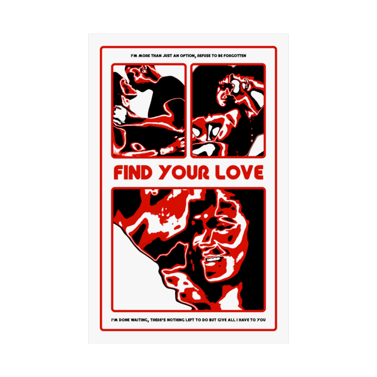 FIND YOUR LOVE POSTER