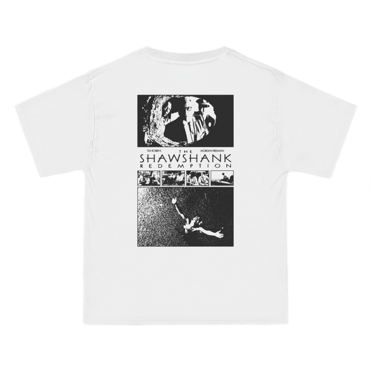 SHAWSHANK DOUBLE SIDED DESIGN T-SHIRT