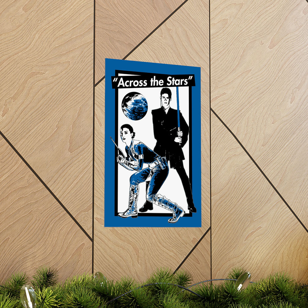 Thumbnail: "ACROSS THE STARS" DESIGN POSTER