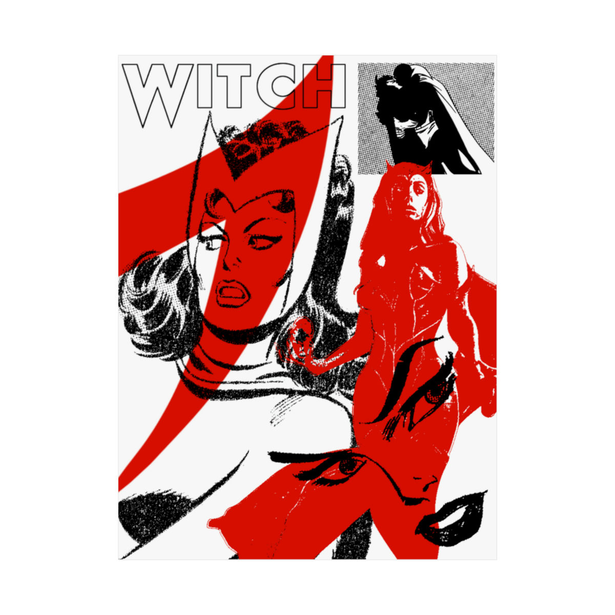 "WITCH" DESIGN POSTER