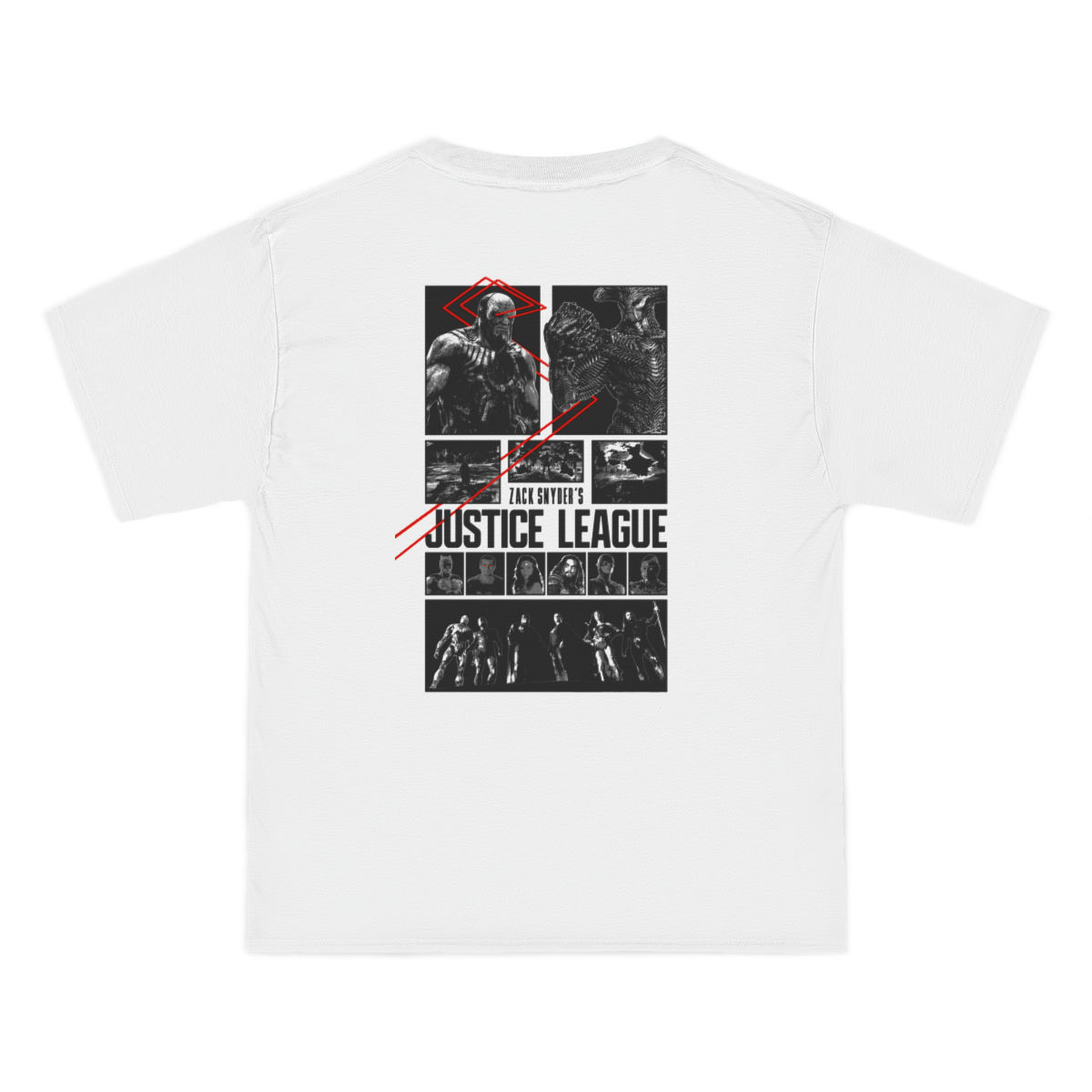 SNYDER CUT DOUBLE SIDED DESIGN T-SHIRT