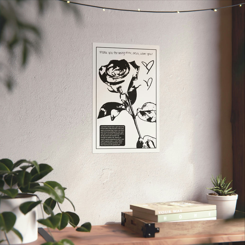 Thumbnail: "THANK YOU FOR BEING MINE" POSTER