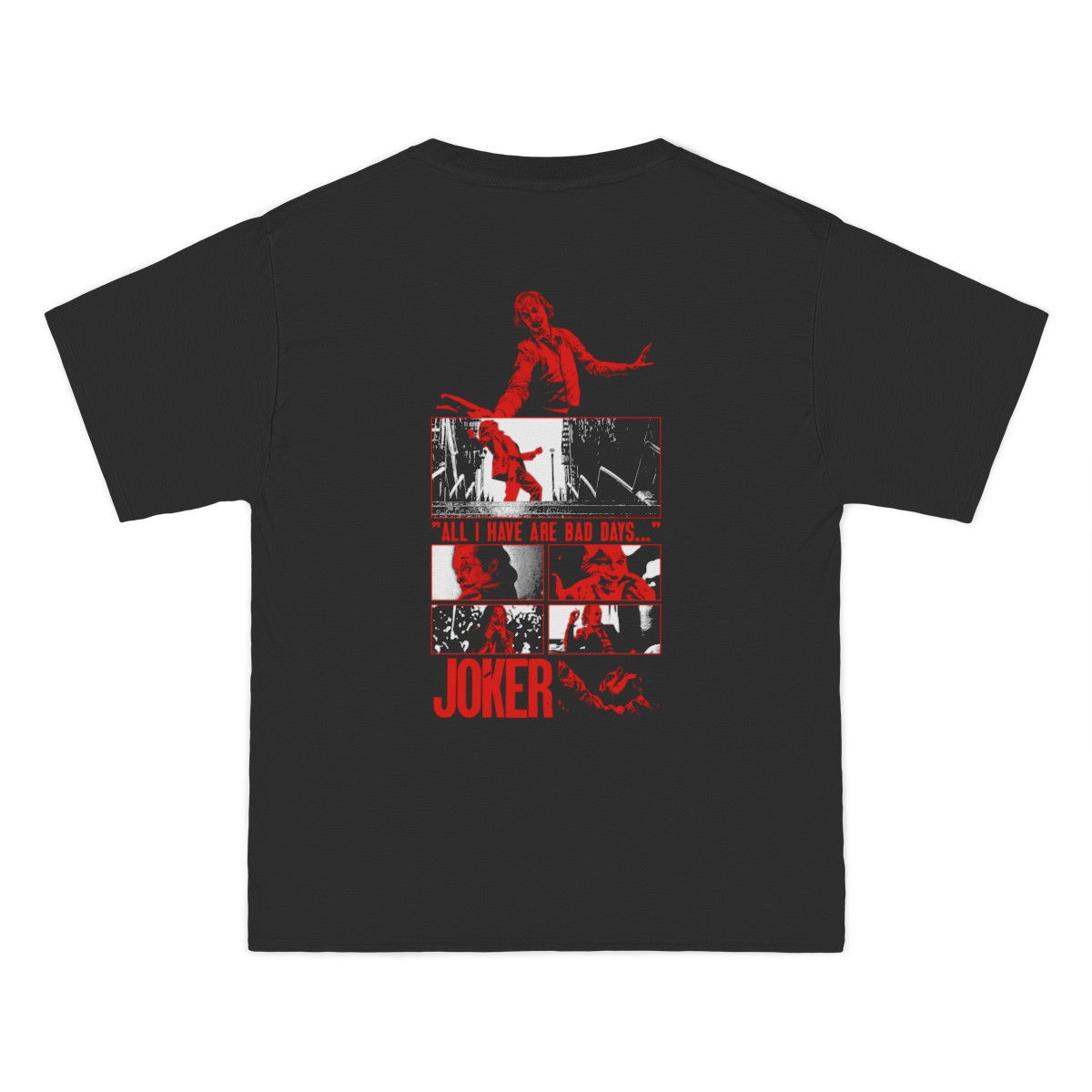"JOKER 2019" DOUBLE SIDED DESIGN T-SHIRT
