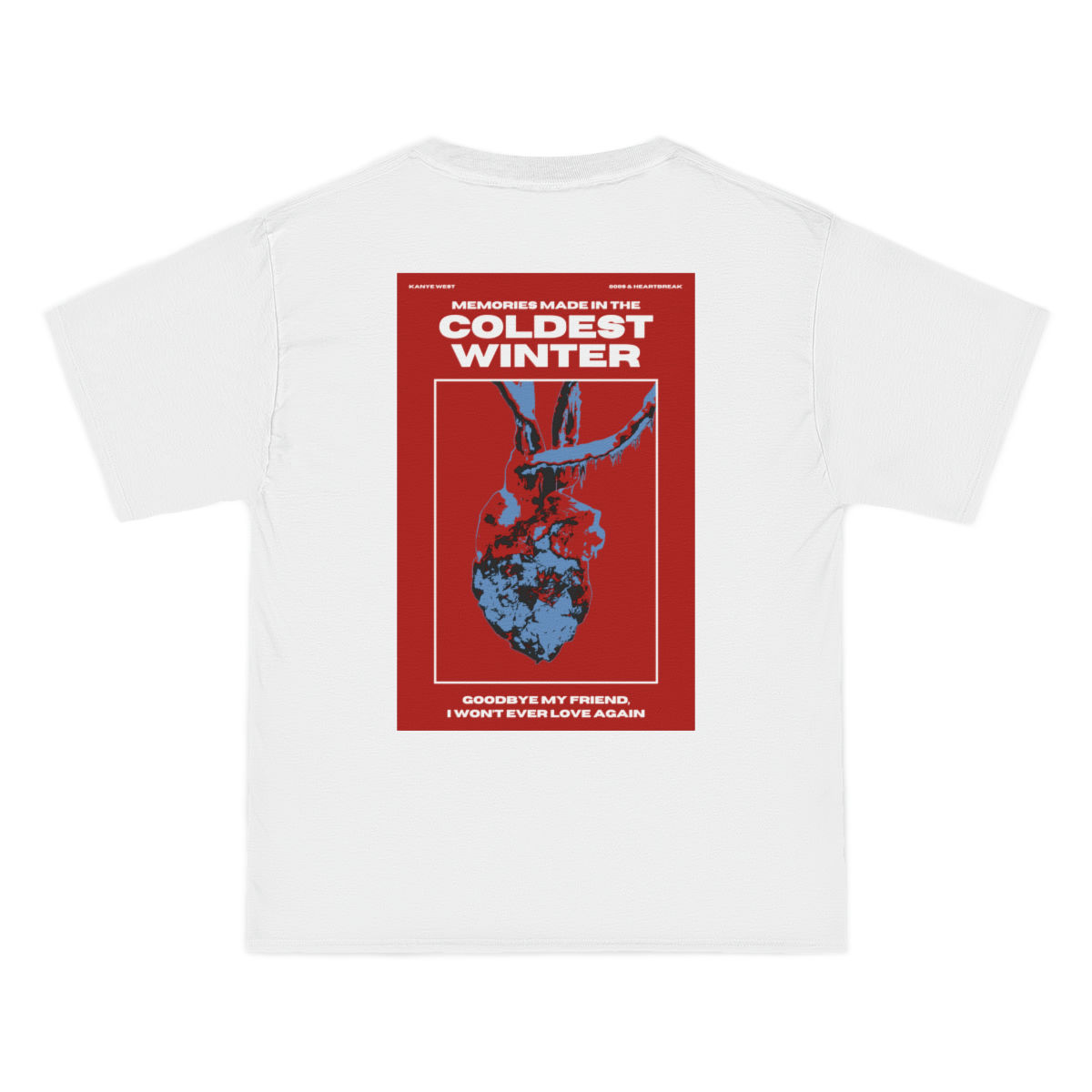 COLDEST WINTER DOUBLE SIDED DESIGN T-SHIRT
