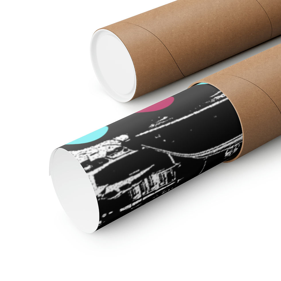 Thumbnail: "PINK_BLUE" DESIGN POSTER