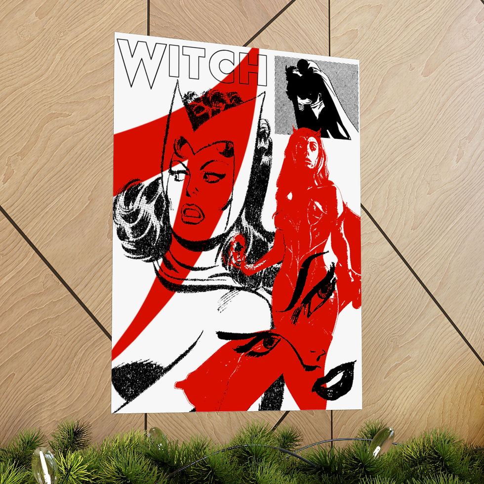 Thumbnail: "WITCH" DESIGN POSTER