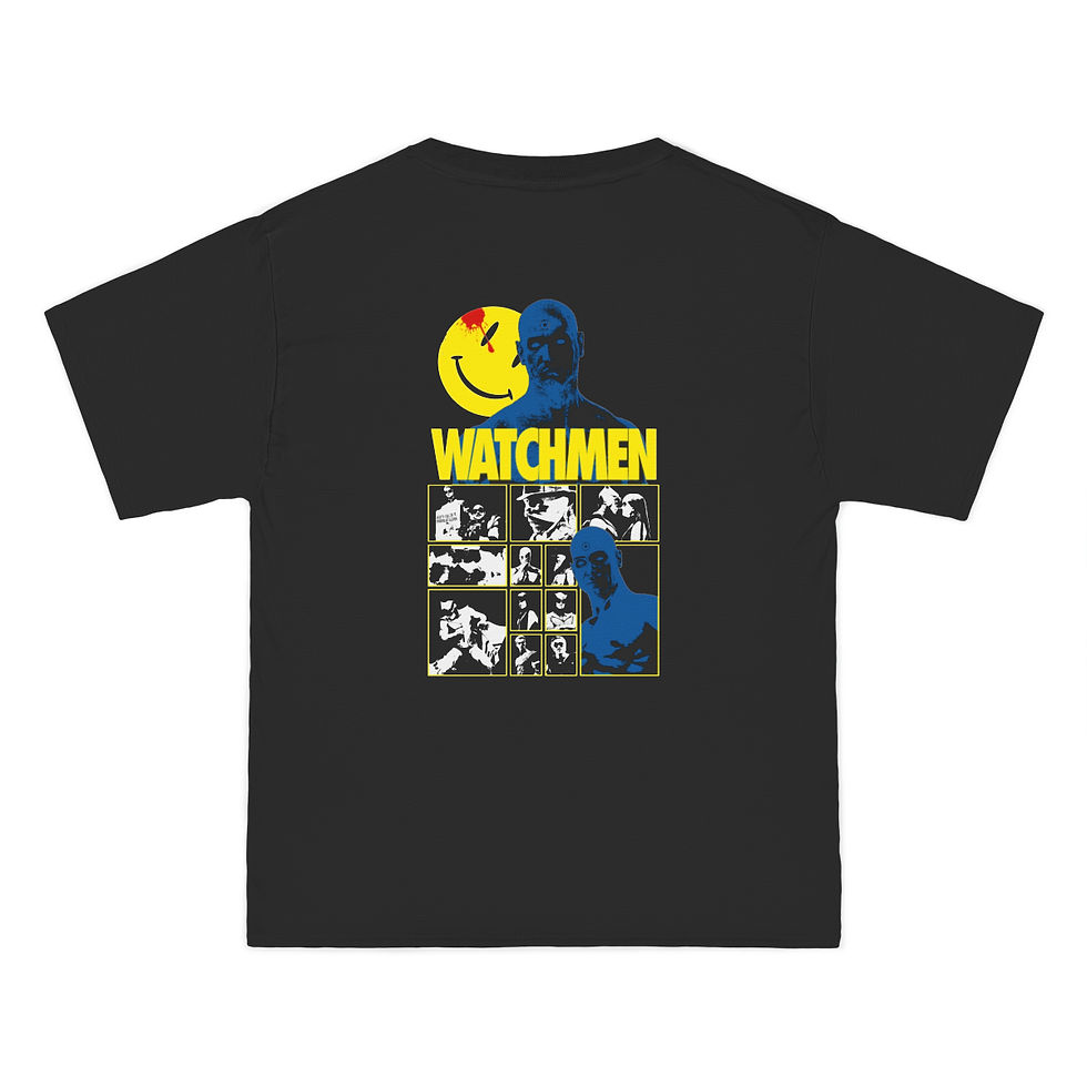 Thumbnail: WATCHMEN MOVIE DOUBLE SIDED DESIGN T-SHIRT