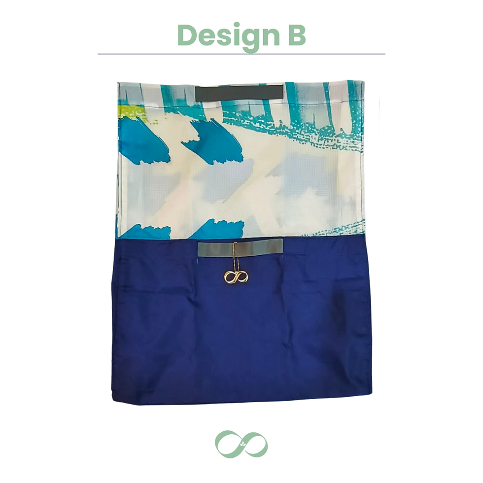 Thumbnail: Mist Royal & Stone Bag