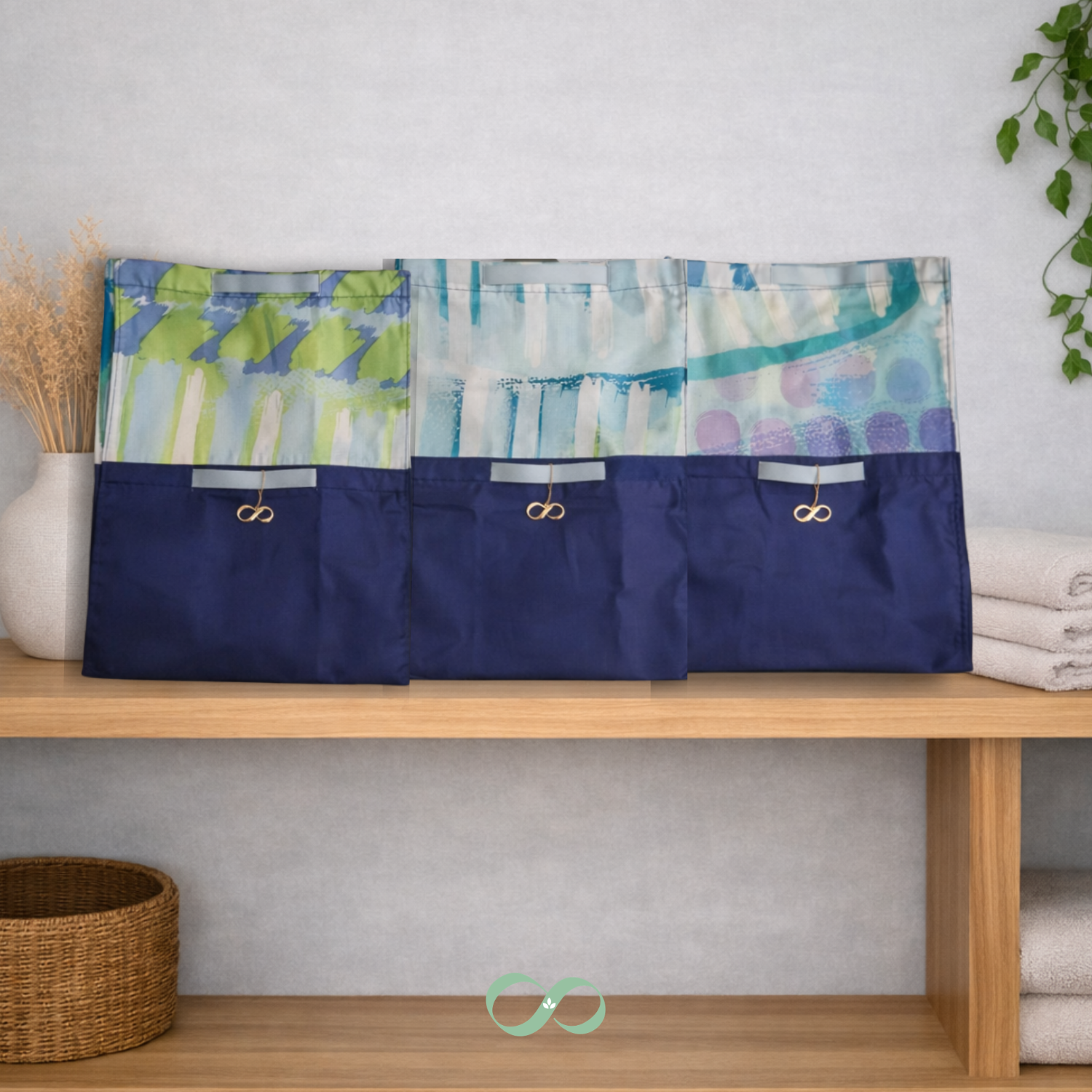 Mist Royal & Sky Bag