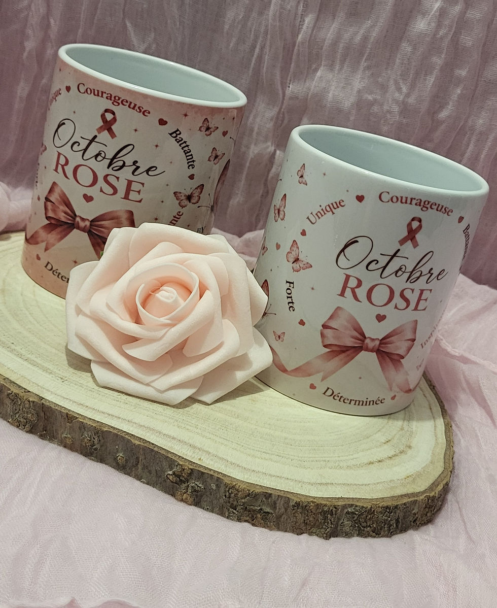 Miniature : Mug octobre rose édition 2026
