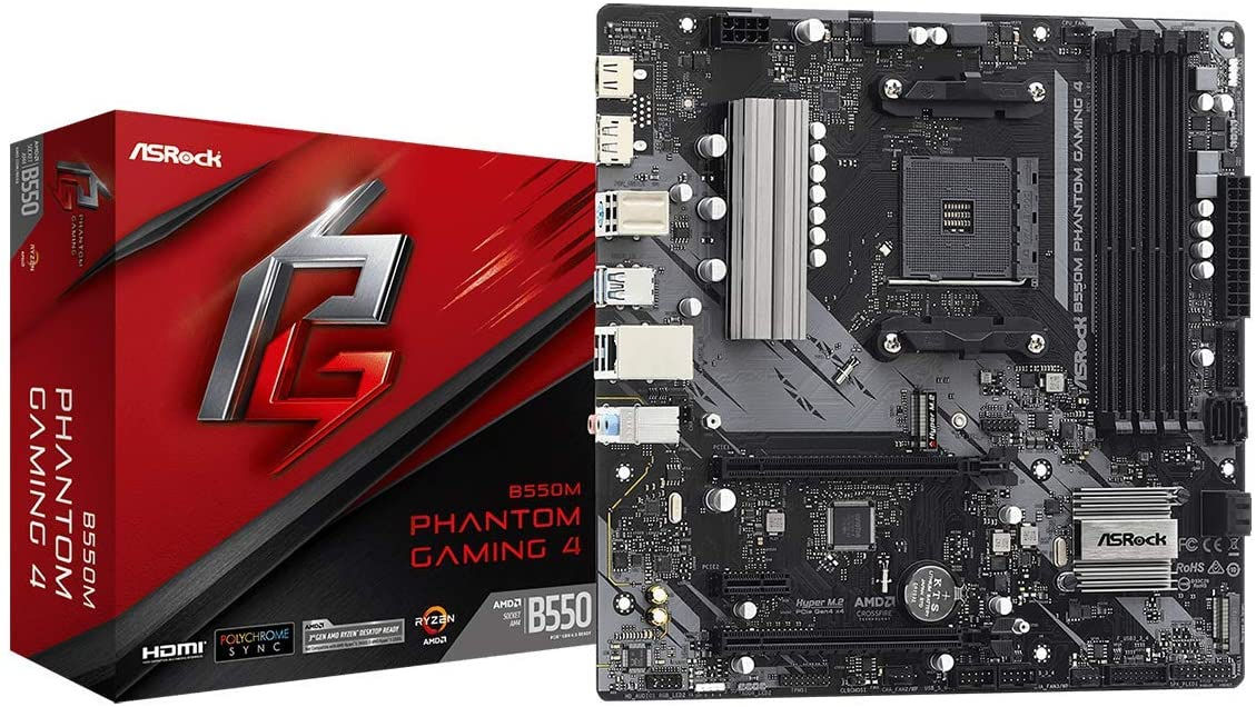 Asrock B550M Phantom Gaming 4