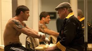 two main characters talking to eachother in Warrior 2011 film
