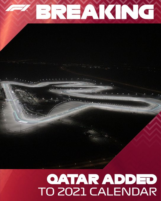 Formula 1 Race List 2021