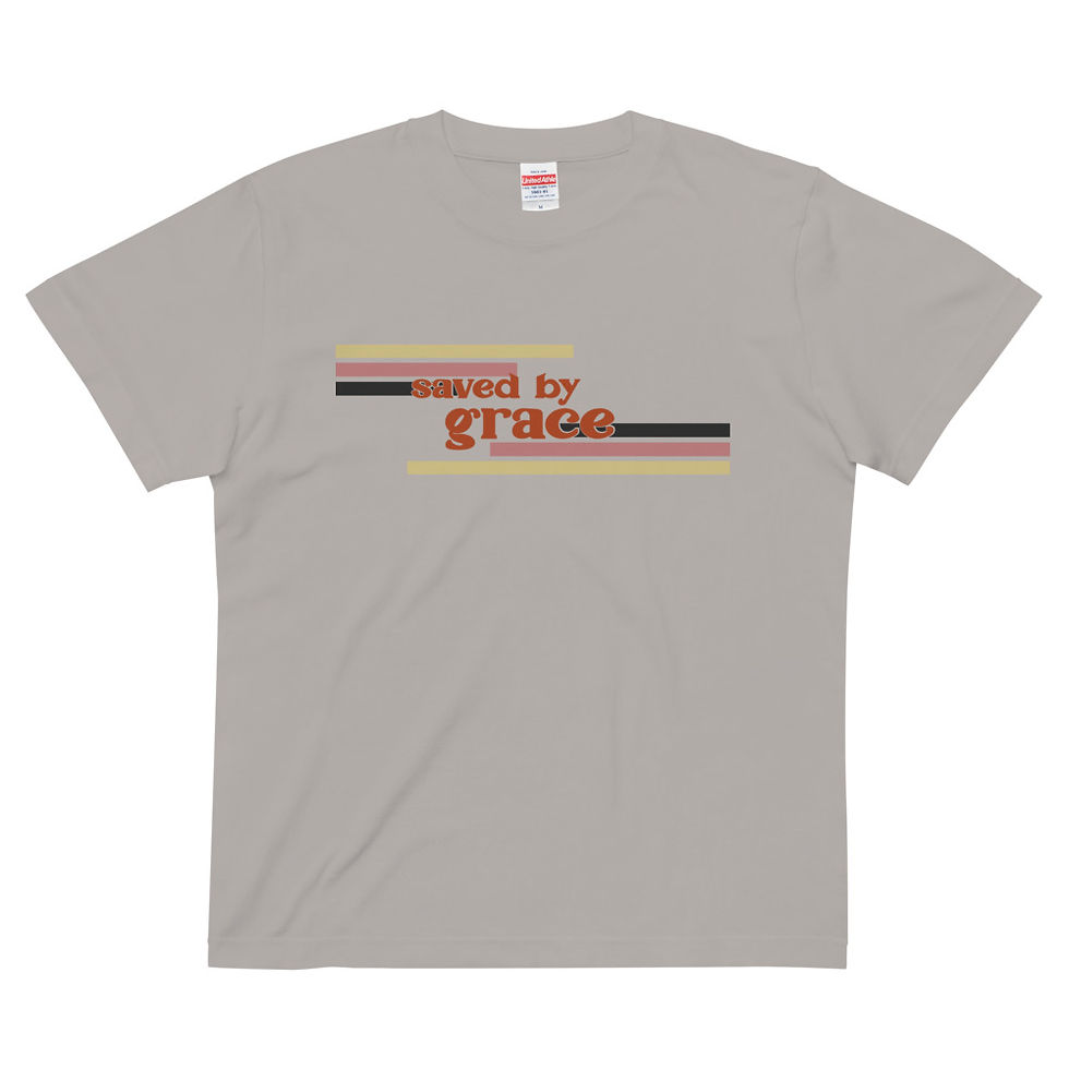 Thumbnail: Saved by Grace Oversized Tee 