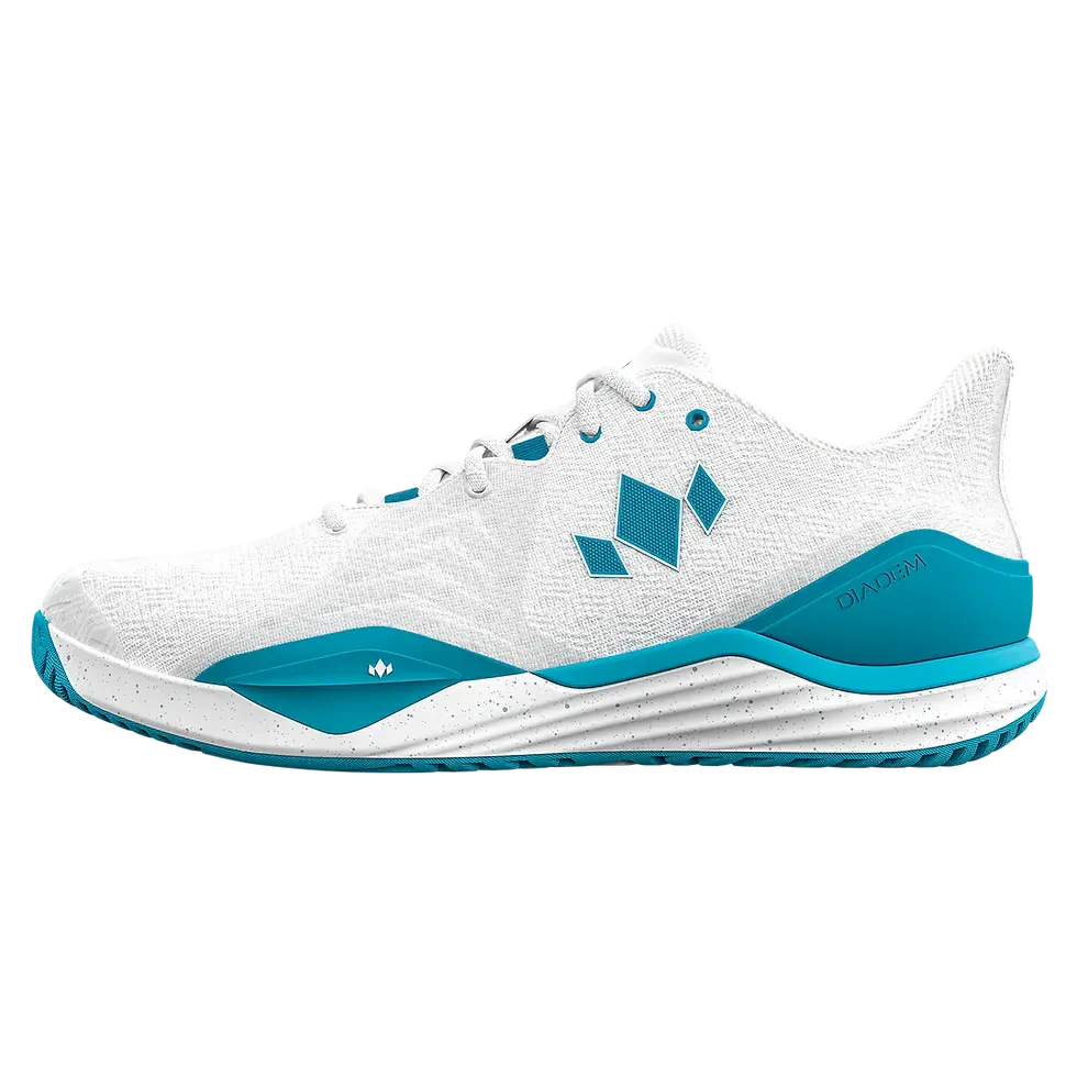 Thumbnail: Court Burst ( Women's  wht/blu/grey sz 8)