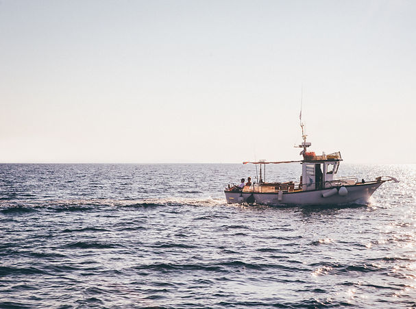 Boat On Open Water
