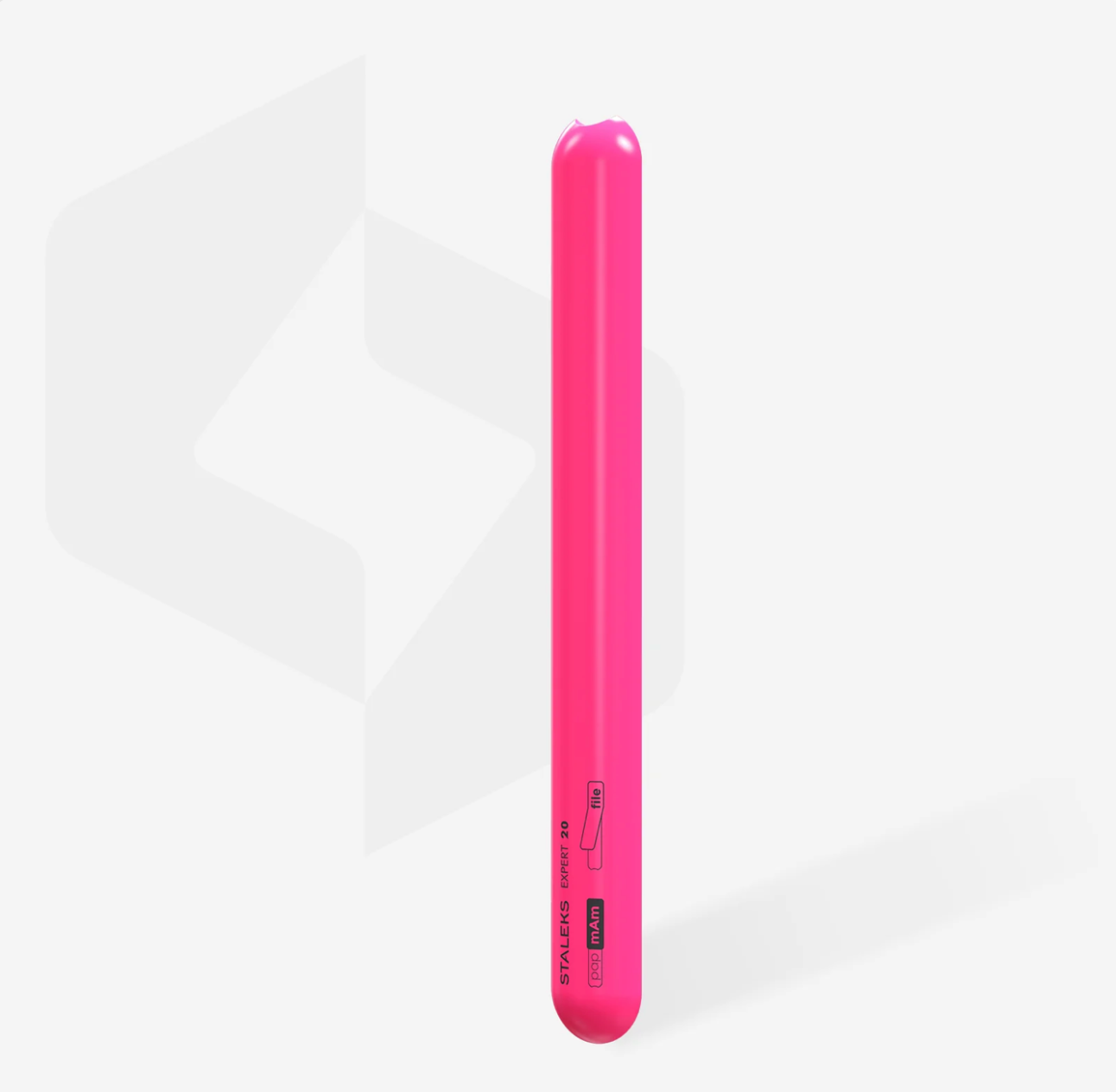 STALEKS EXPERT 20 Base para lima plástica biselada recta (162 mm)