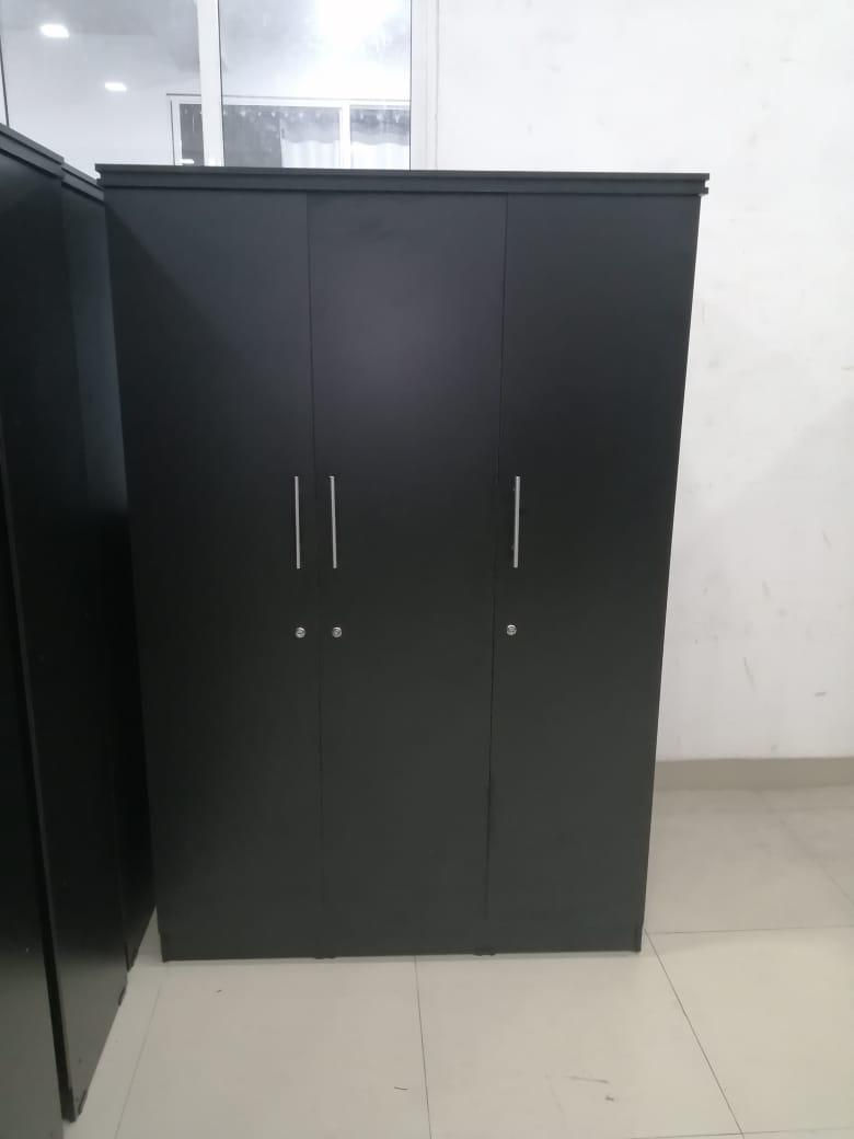 three door melamine cupboard