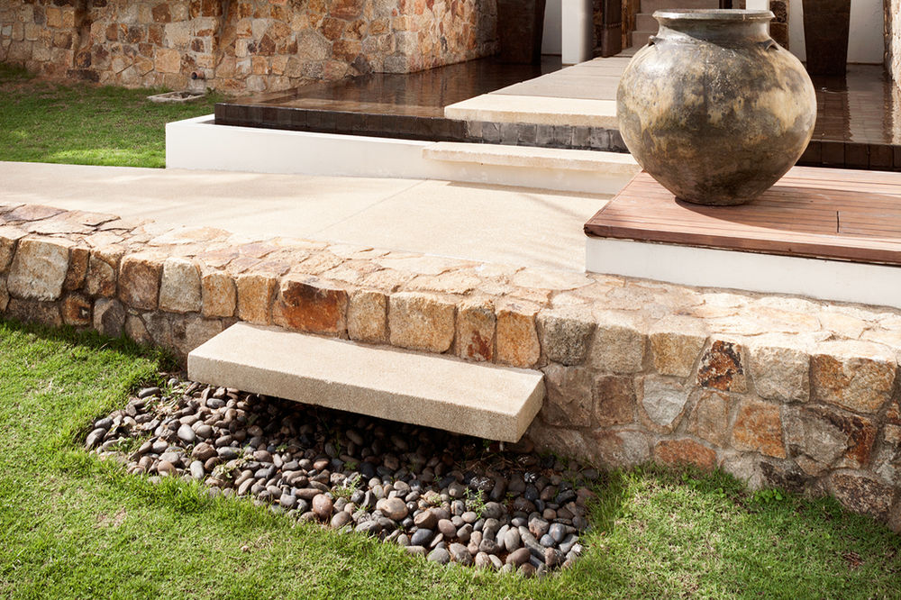 Ideas para decorar con piedra irregular