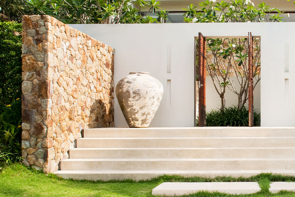 Ideas para decorar con piedra irregular