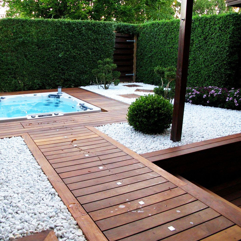 ¿Cómo colocar piedras en el jardín?