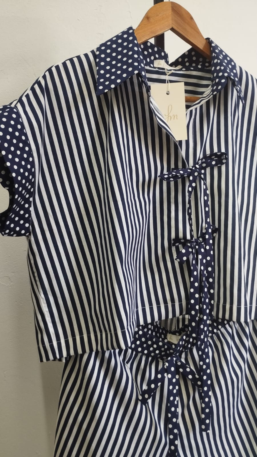 Miniatura: PIJAMA NOITE AO LUAR - AZUL MARINHO