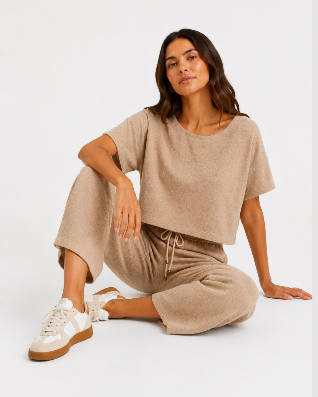Tee Tricot Heritage Areia
