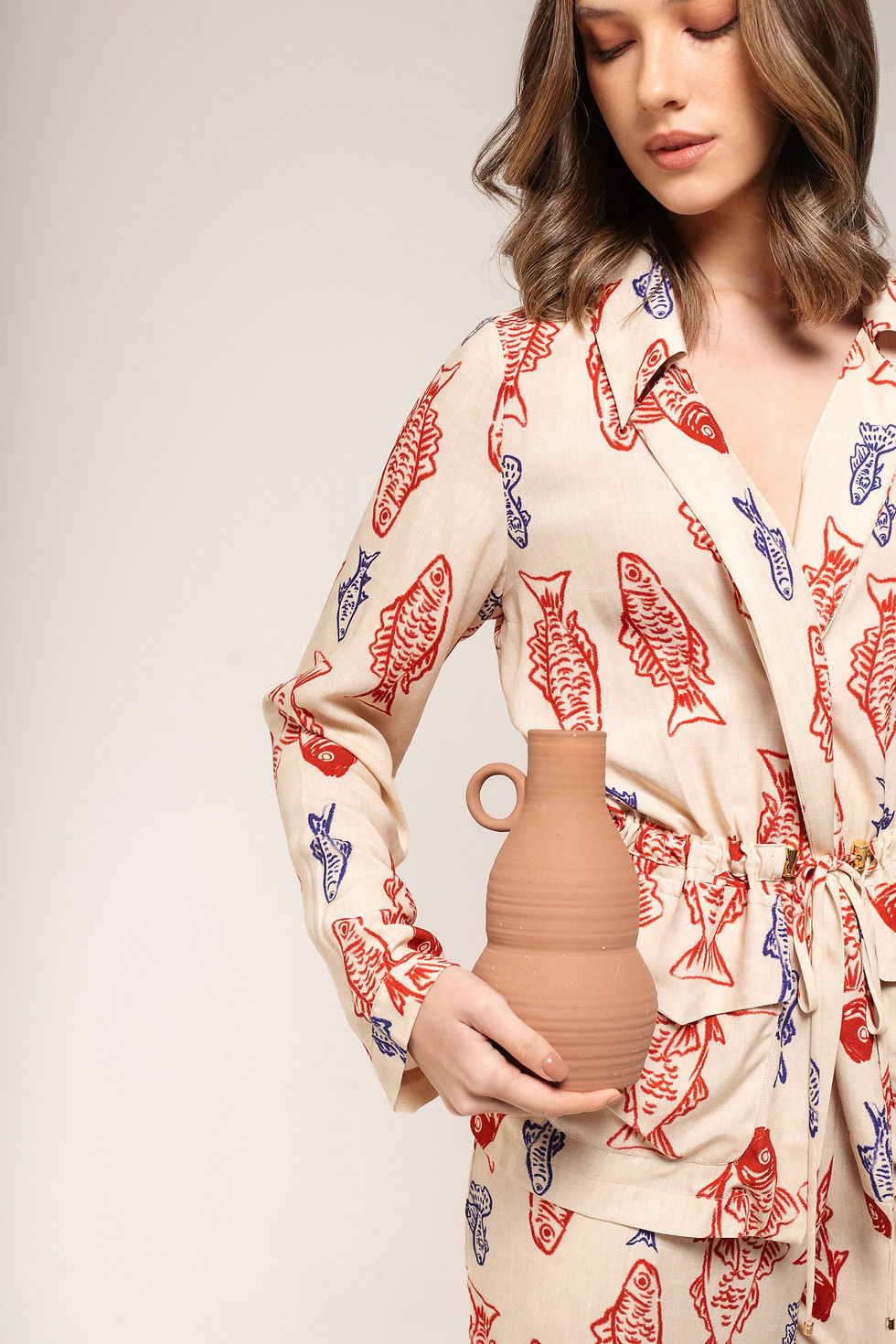 Miniatura: Parka Estampa Fundamento (Sob Encomenda)