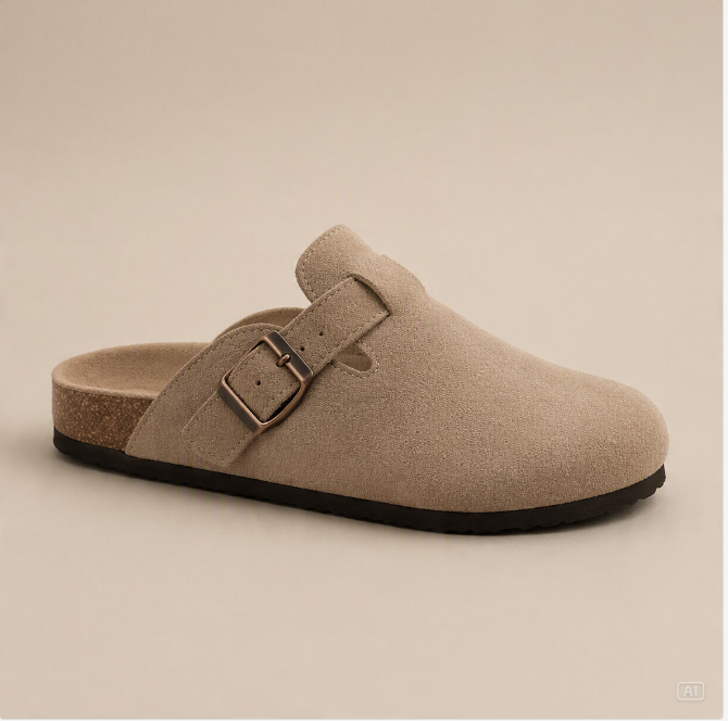 Comwarm Suede Mule Clogs