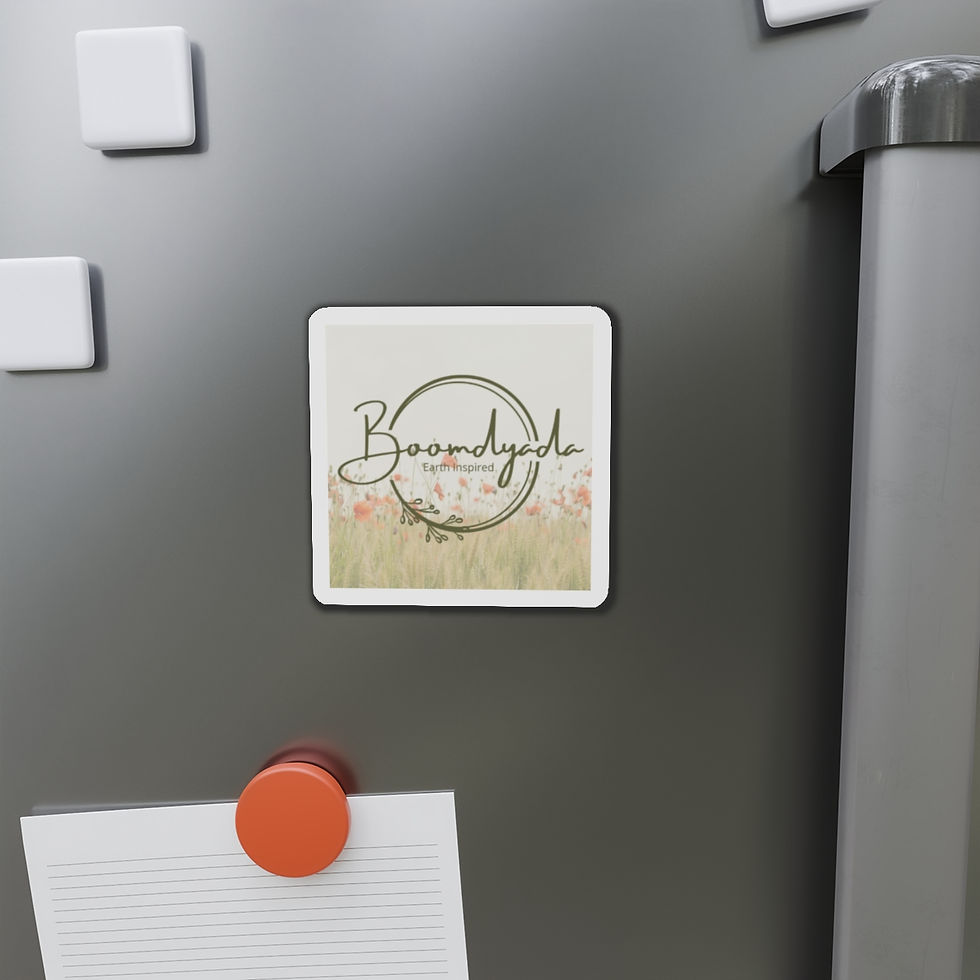 Thumbnail: Square logo magnet