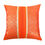 Thumbnail: Orange foliage Brocade cushion cover 16"x16"