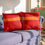 Thumbnail: Stylish solid red cushion cover