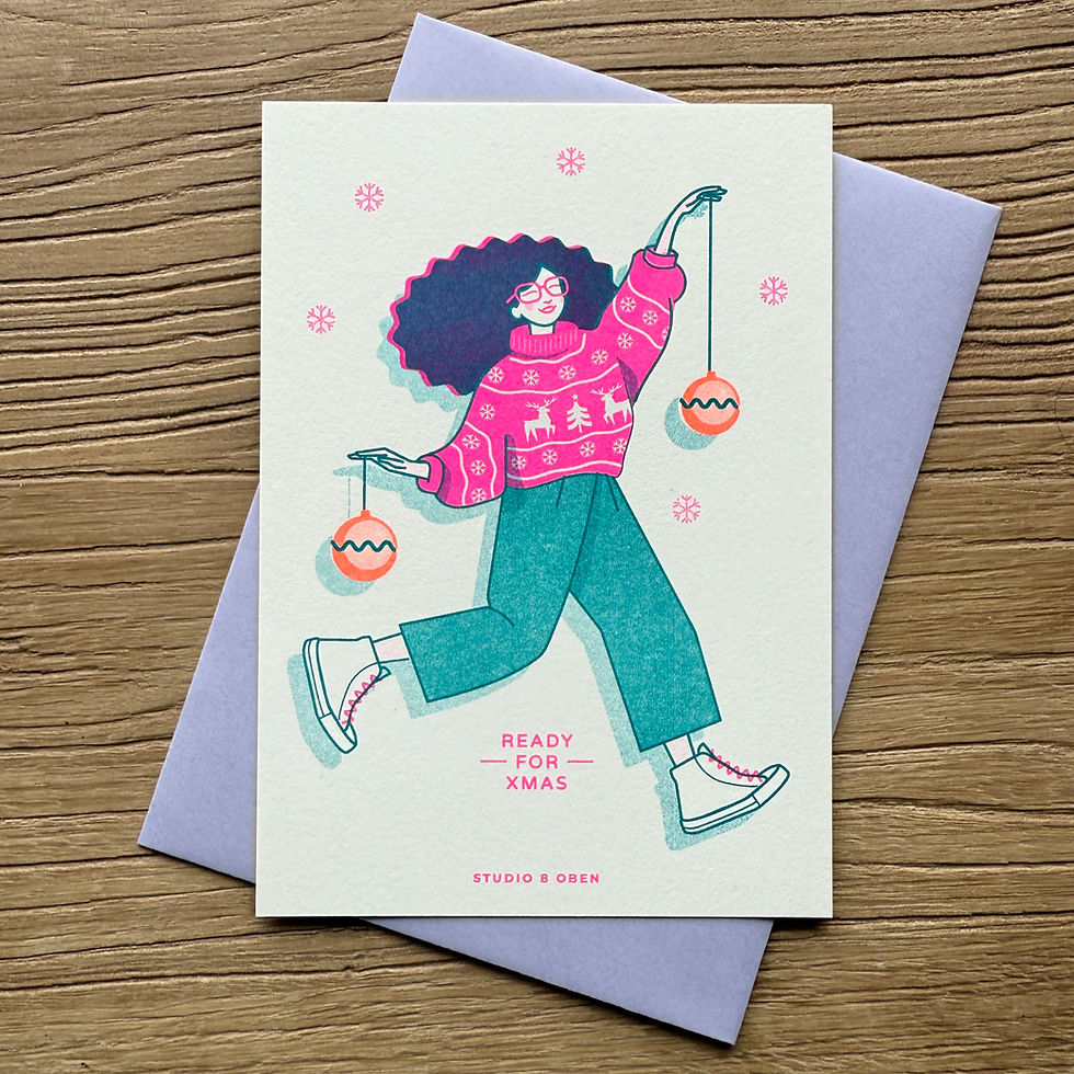 Karte Ready for Christmas