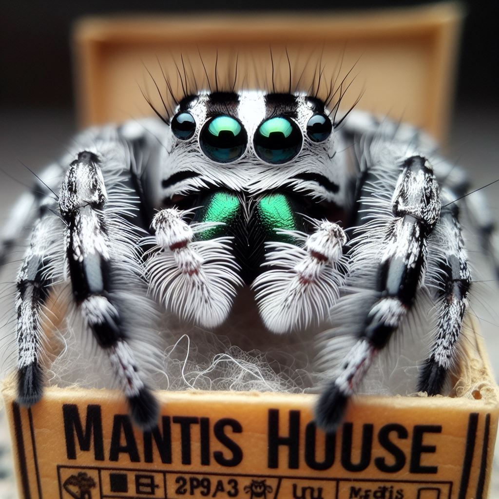 Jumping Spider Boxes with Spider
