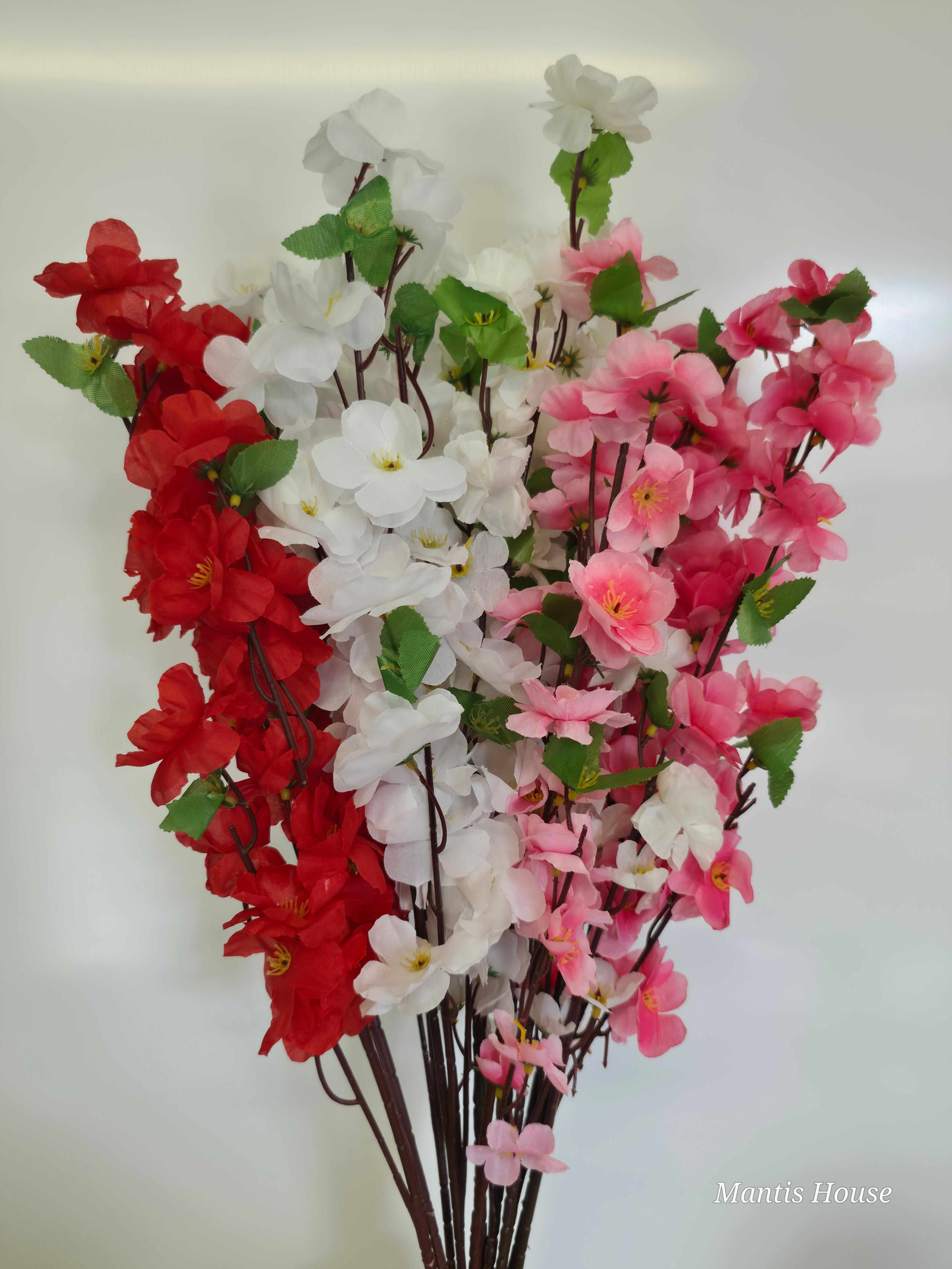 Silk Cherry Blossom Branch