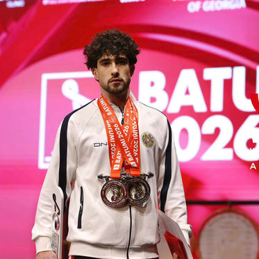 Garnik Cholakyan Takes Silver for Armenia After One-Kilogram Battle for Gold