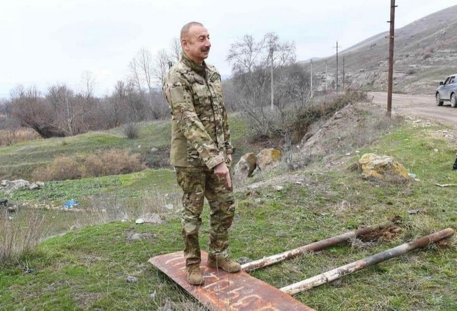 Aliyev Says Azerbaijan Will ‘Never Forget’ Destruction of Mosques Despite Documented Erasure of Armenian Heritage in Artsakh