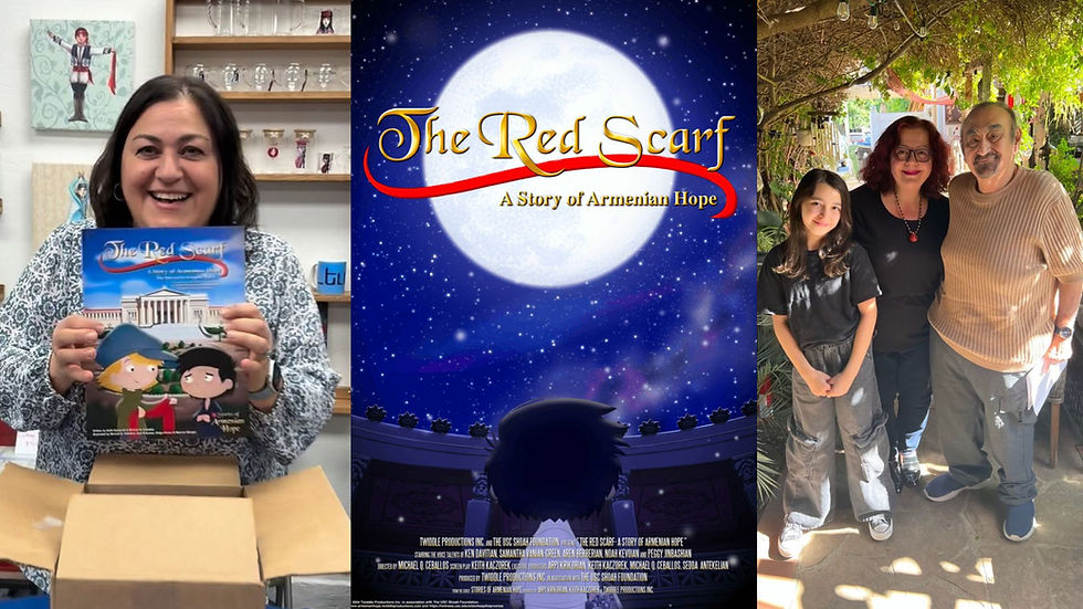 Armenian Artist Arpi Krikorian Creates Animated Film to Teach Genocide History Without Trauma