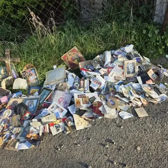 Armenian Church in Georgia Vandalized After Religious Icons Thrown Near Trash Bin