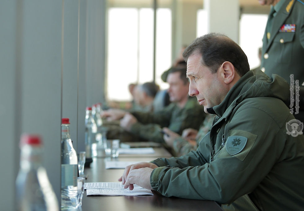 Davit Tonoyan, Armenia’s former defense minister