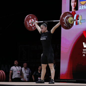 Armenia’s Aleksandra Grigoryan Becomes European U23 Weightlifting Champion