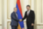 Alen Simonyan and Ambassador of Iran