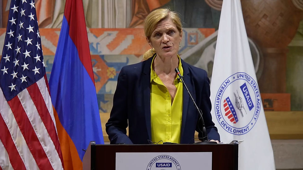 Samantha Power, head of the U.S. Agency for International Development