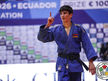 Armenia’s Narek Davtyan Wins Silver at World Cadet Judo Championships